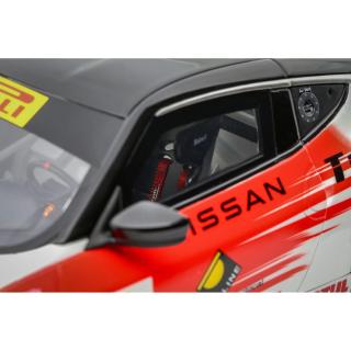 NISSAN Z GT4 WHITE #23 2023  OttO mobile Project Cars 1:18 Resinemodell (Türen, Motorhaube... nicht zu öffnen!)